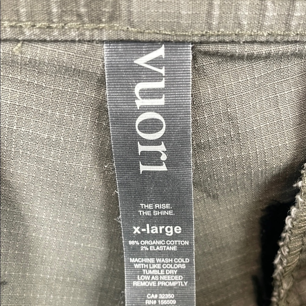 Vuori Ripstop Duraterra Slim Fit Hiking Women's XL Camo 5 Pocket Cargo Pants - Picture 10 of 10